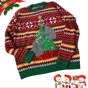CARBÓN CHRISTMAS SWEATER